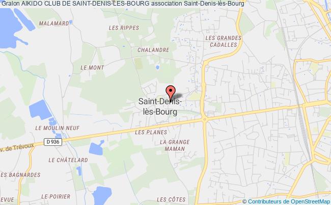 plan association Aikido Club De Saint-denis-les-bourg Saint-Denis-lès-Bourg