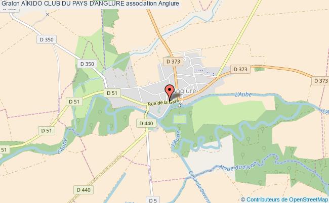 plan association AÏkido Club Du Pays D'anglure Anglure