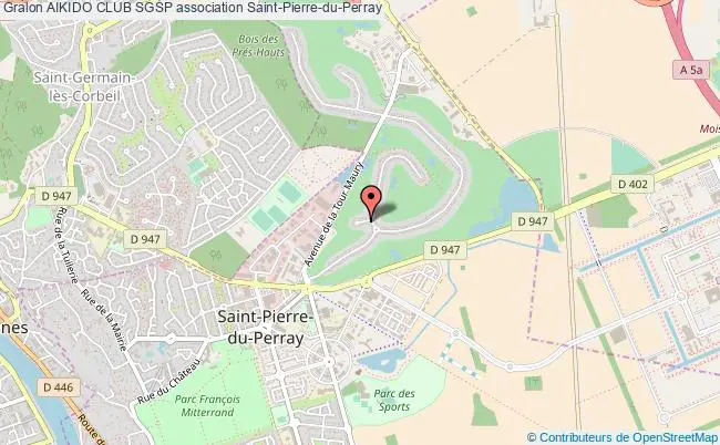 plan association Aikido Club Sgsp Saint-Pierre-du-Perray