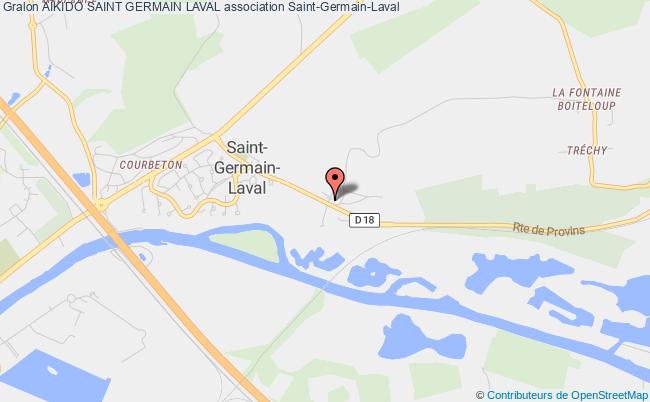 plan association AÏkido Saint Germain Laval Saint-Germain-Laval