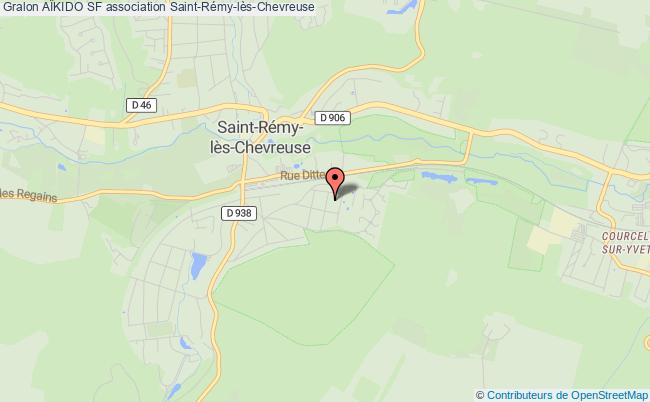 plan association AÏkido Sf Saint-Rémy-lès-Chevreuse