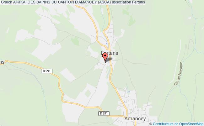 plan association AÏkikai Des Sapins Du Canton D'amancey (asca) Fertans