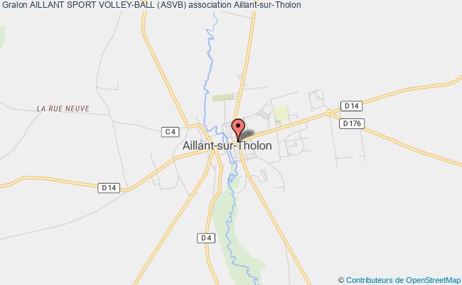 plan association Aillant Sport Volley-ball (asvb) Aillant-sur-Tholon