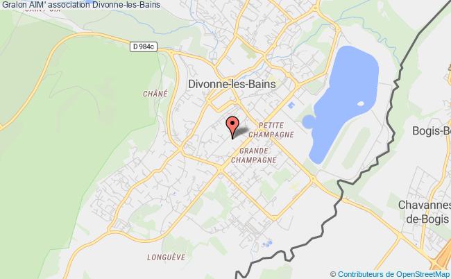 plan association Aim' Divonne-les-Bains