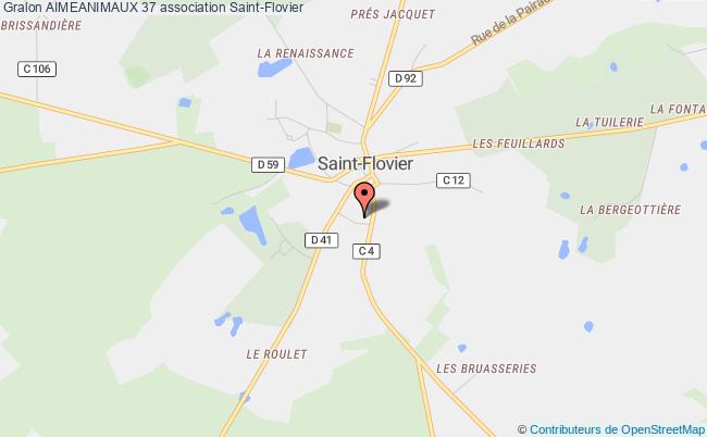 plan association Aimeanimaux 37 Saint-Flovier