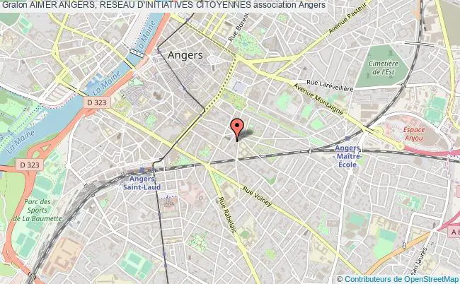 plan association Aimer Angers, Reseau D'initiatives Citoyennes Angers