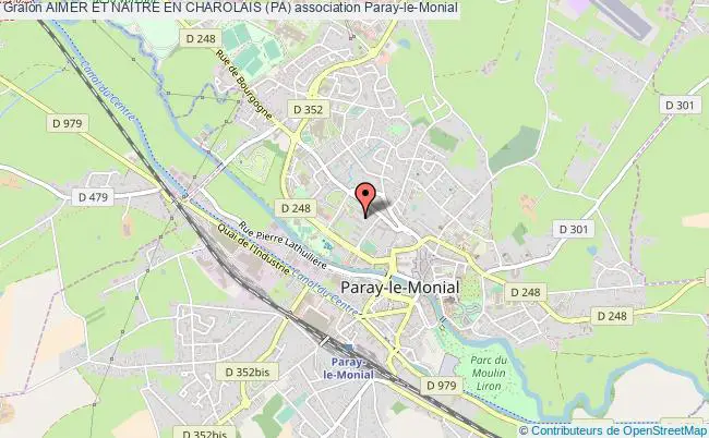 plan association Aimer Et Naitre En Charolais (pa) Paray-le-Monial