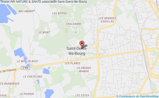 plan association Ain Nature & Sante Saint-Denis-lès-Bourg