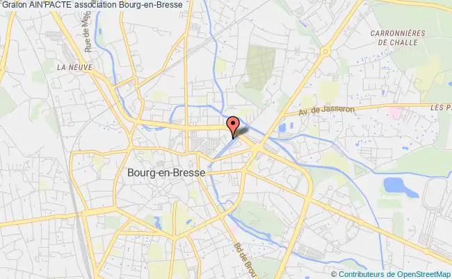 plan association Ain'pacte Bourg-en-Bresse
