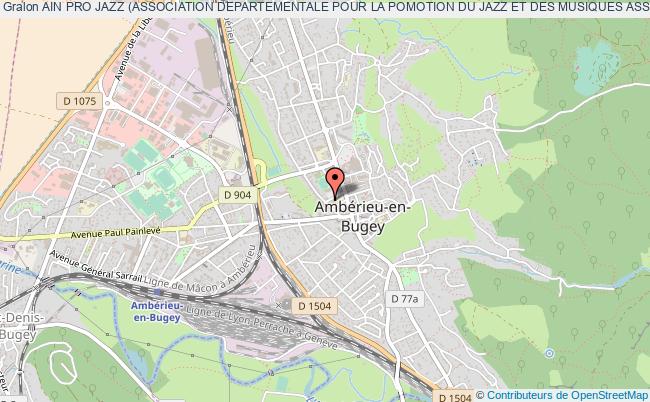 AIN PRO JAZZ (ASSOCIATION DEPARTEMENTALE POUR LA POMOTION DU JAZZ ET DES MUSIQUES ASSIMILEES)