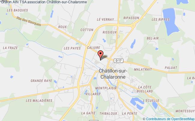 plan association Ain Tsa Châtillon-sur-Chalaronne