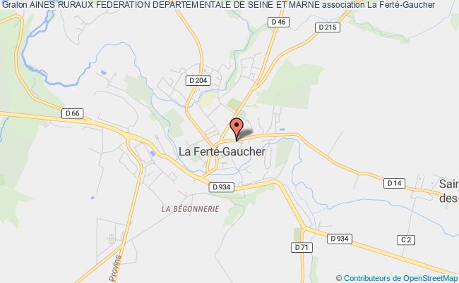 plan association Aines Ruraux Federation Departementale De Seine Et Marne La Ferté-Gaucher