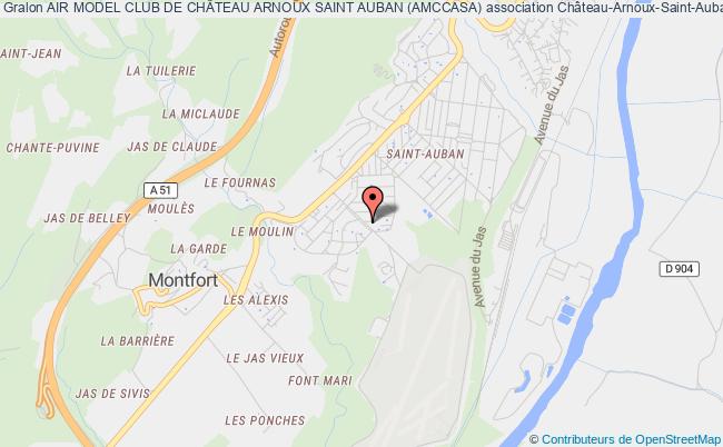 plan association Air Model Club De ChÂteau Arnoux Saint Auban (amccasa) 