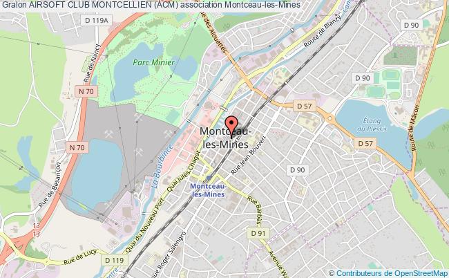plan association Airsoft Club Montcellien (acm) Montceau-les-Mines