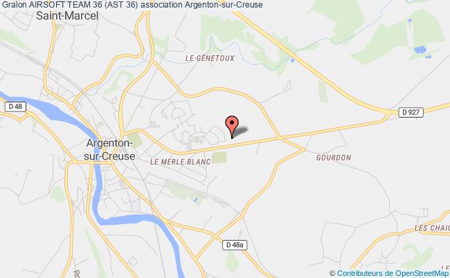 plan association Airsoft Team 36 (ast 36) Argenton-sur-Creuse