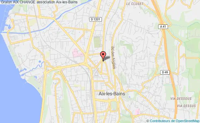 plan association Aix'change Aix-les-Bains