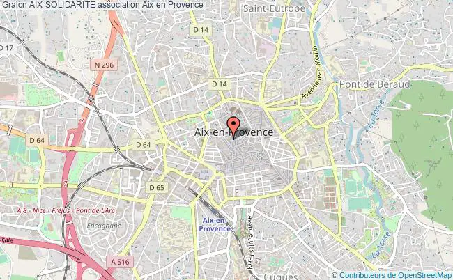 plan association Aix Solidarite Aix-en-Provence