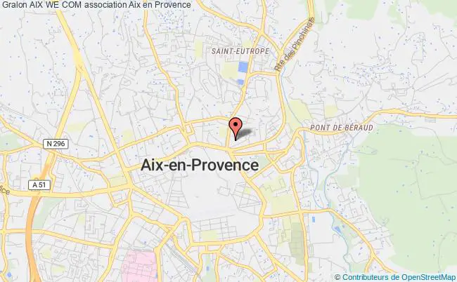 plan association Aix We Com Aix-en-Provence