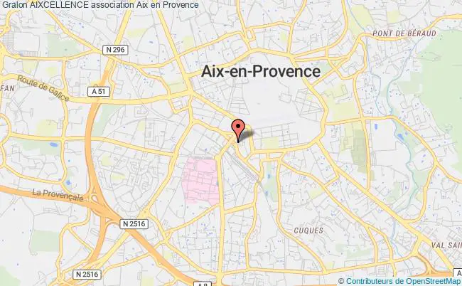 plan association Aixcellence Aix-en-Provence