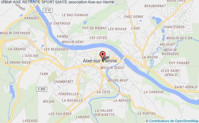 plan association Aixe Retraite Sport Sante Aixe-sur-Vienne