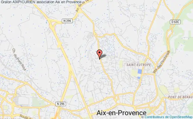 plan association Aixpicurien Aix-en-Provence