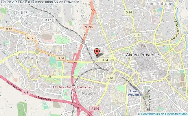 plan association Aixtratour Aix-en-Provence