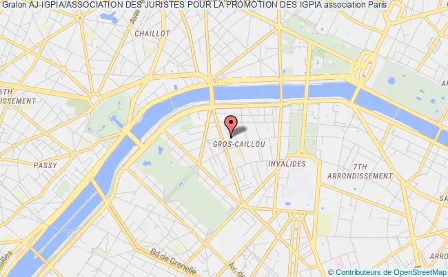 plan association Aj-igpia/association Des Juristes Pour La Promotion Des Igpia PARIS