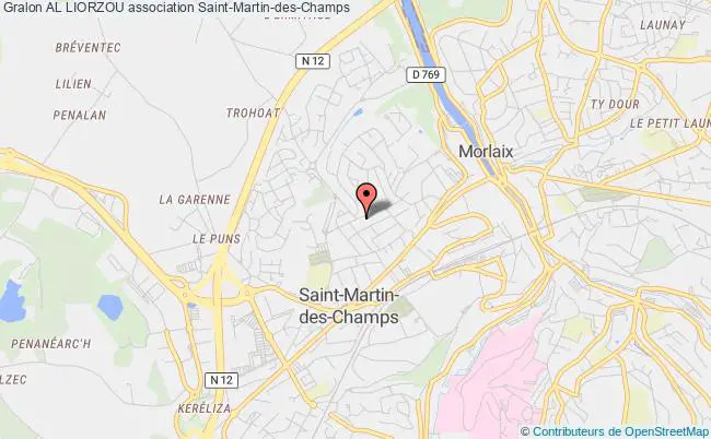 plan association Al Liorzou Saint-Martin-des-Champs