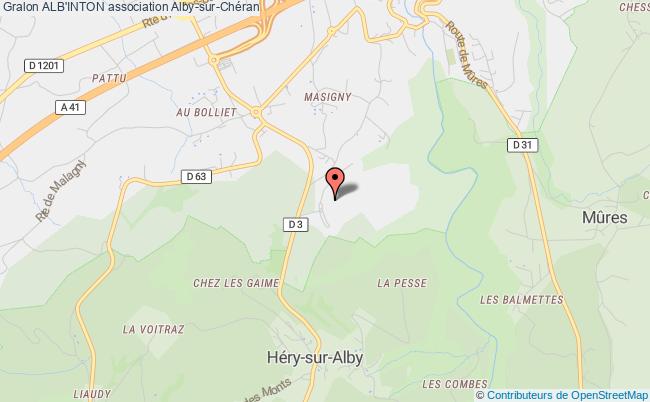 plan association Alb'inton Alby-sur-Chéran