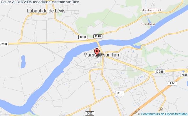 plan association Albi R'aids Marssac-sur-Tarn