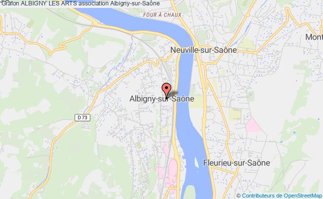 plan association Albigny Les Arts Albigny-sur-Saône