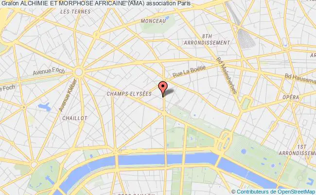 plan association Alchimie Et Morphose Africaine (ama) PARIS