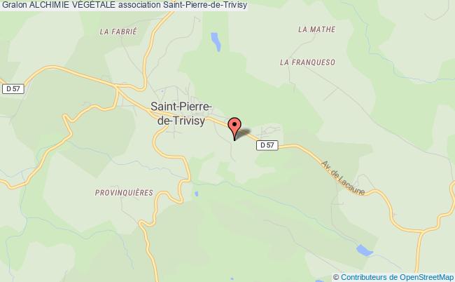 plan association Alchimie VÉgÉtale Saint-Pierre-de-Trivisy