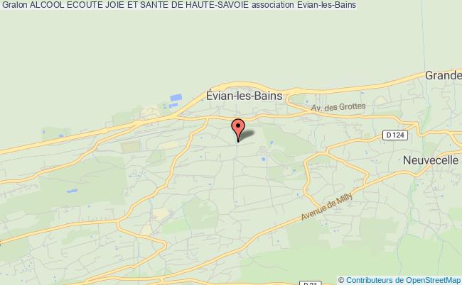 plan association Alcool Ecoute Joie Et Sante De Haute-savoie Évian-les-Bains