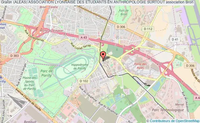 plan association (aleas) Association Lyonnaise Des Etudiants En Anthropologie Surtout Bron