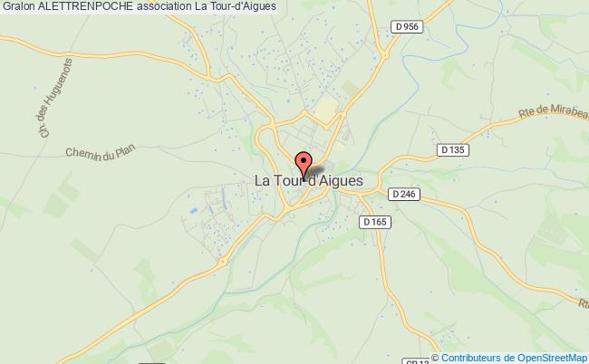 plan association Alettrenpoche La    Tour-d'Aigues