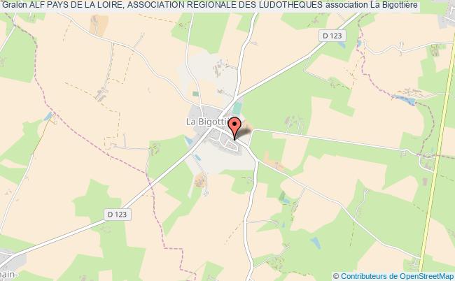 plan association Alf Pays De La Loire, Association Regionale Des Ludotheques Bigottière