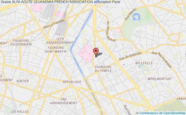 plan association Alfa Acute Leukaemia French Association Paris