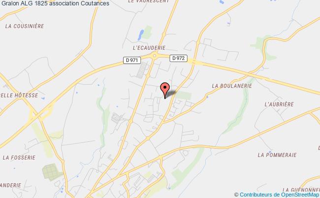 plan association Alg 1825 Coutances