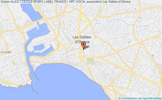 plan association Alice / CÉcile Music Label France / Art Vocal Les Sables-d'Olonne