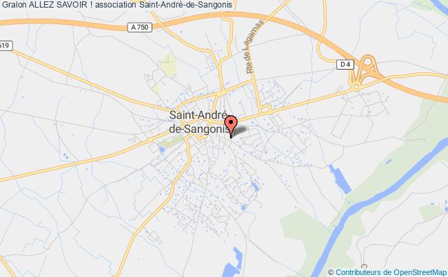 plan association Allez Savoir ! Saint-André-de-Sangonis