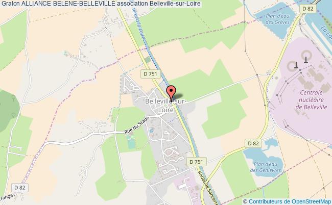 plan association Alliance Belene-belleville Belleville-sur-Loire