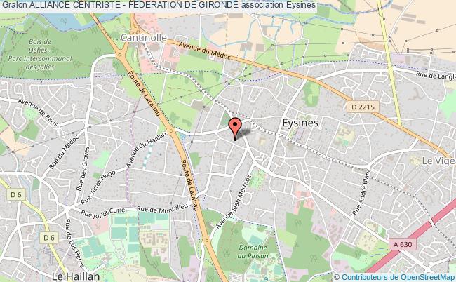 plan association Alliance Centriste - Federation De Gironde Eysines