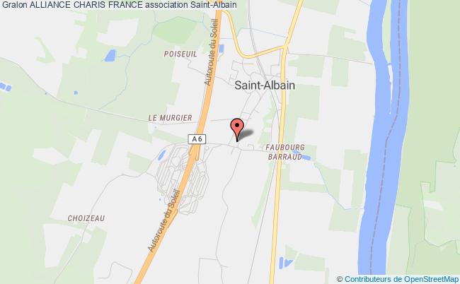 plan association Alliance Charis France Saint-Albain