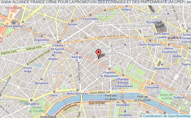plan association Alliance France Chine Pour La Promotion Des Echanges Et Des Partenariats (afc/pep) Paris