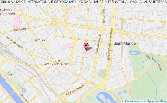 plan association Alliance Internationale De Yoga (aiy) - Yoga Alliance International (yai) - Alianza Internacional De Yoga (aiy) Paris