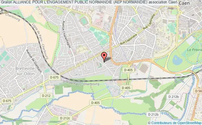 plan association Alliance Pour L'engagement Public Normandie (aep Normandie) Caen