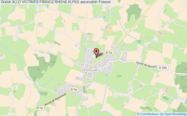 plan association Allo Victimes France Rhone Alpes Foissiat