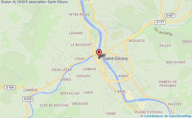 plan association Aloasis Saint-Girons