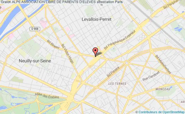 plan association Alpe Association Libre De Parents D'eleves Paris